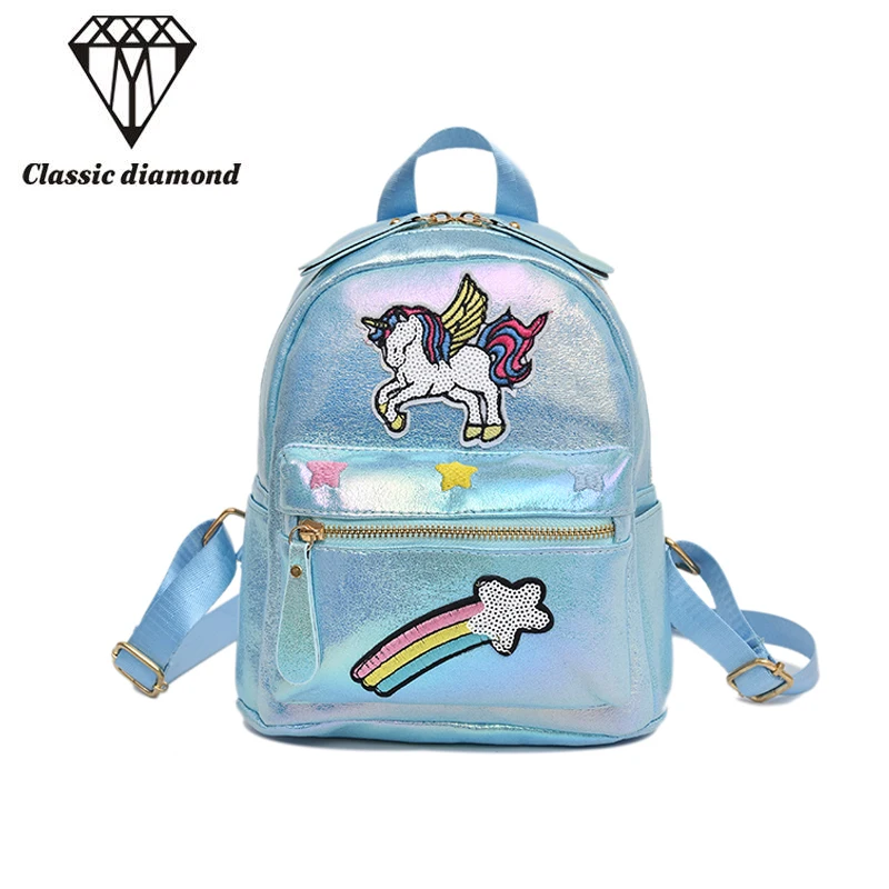 Cute Unicorn Little Girls Kids School Bags Book Backpacks 2-5Years Trend Perfect