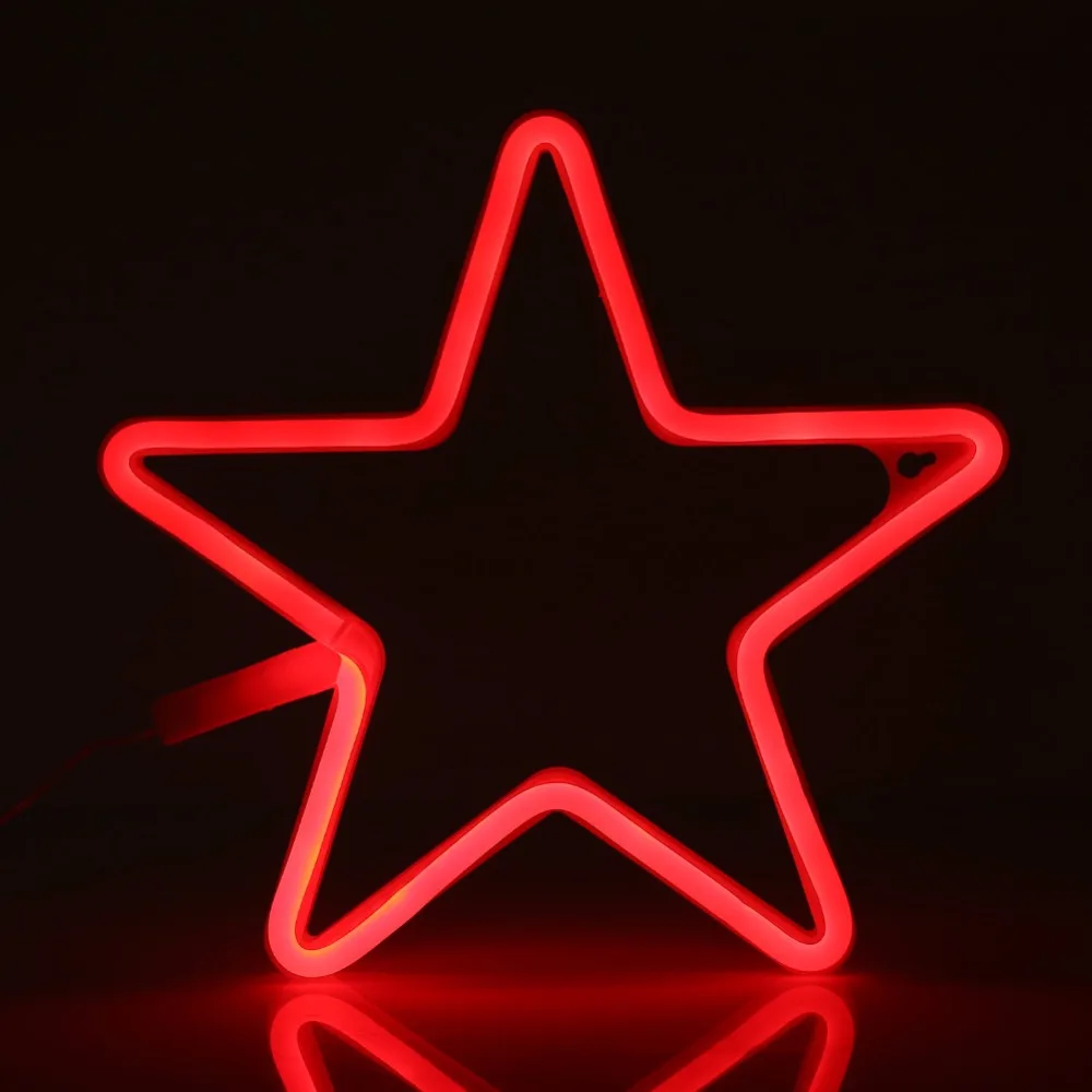 

USB/Battery LED Night Light Lamp Neon Sign Light Home Wall Background Shop/Wedding/Christmas Decor Lamp
