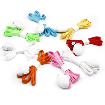 

New Sport Luminous Shoelace Glow In The Dark Night Color Fluorescent Shoelace Athletic Sport Flat Shoe Laces Hot Selling