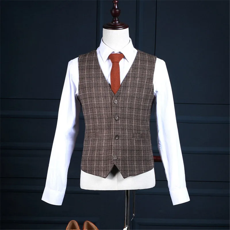 RUELK Brown Formal Men Suit Slim Fit Mens Suits Bespoke Groom Tuxedo Blazer for Wedding Prom Jacket Pants with Vest 3Pcs Blazer RUELK Brown Formal Men Suit Slim Fit Mens Suits Bespoke Groom Tuxedo Blazer for Wedding Prom Jacket Pants with Vest 3Pcs Blazer
