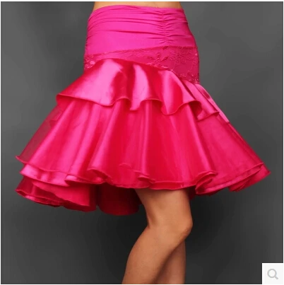 

2015 New arrival Latin dance costume sexy lace short skirt 3 kinds of colors for women latin dance competition skirt