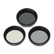 ND2 ND4 ND8 Filtro Lens Set Para DJI Fantasma 4 3 Pro Avançado Kit Câmera Zangão