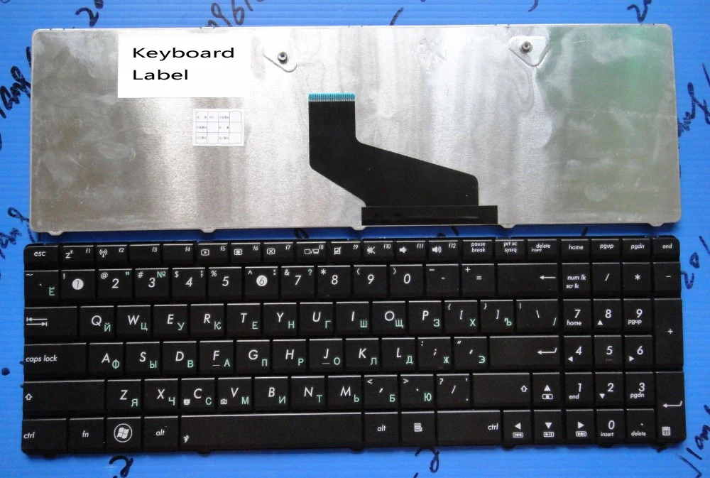 New keyboard for ASUS V118502AS1 SN7114 MP 10A73SU 6983 SG 47600 XAA RU ...