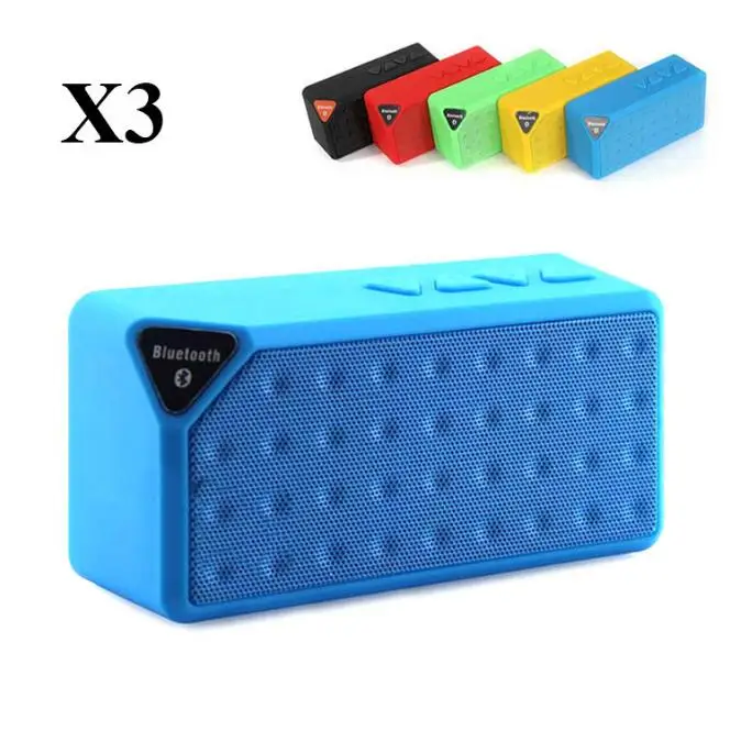 Buy X3 Mini Portable Wireless Music Sound Box Subwoofer Bluetooth Speaker