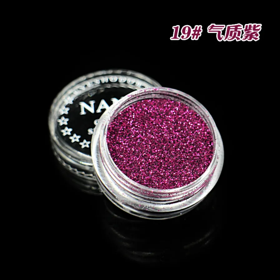 

Temperament Purple 23 Color Glitter Eyeshadow Powder Pigment Mineral Spangle Smooth Makeup Cosmetic Set Waterproof Long-lasting
