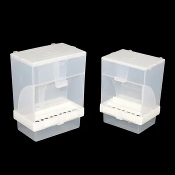 반려동물 조류 예방 튀김 음식 용기, 앵무새 걸이형 자동 피더, 조류 피더, 찌르레기 호랑이 가죽 작약, 1 개