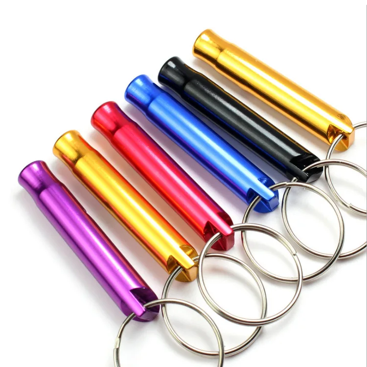 

1500 Pcs Multifunctional Aluminum Emergency Survival Whistle Keychain Portable Outdoor Whistle Camping Sport Tools Keyring