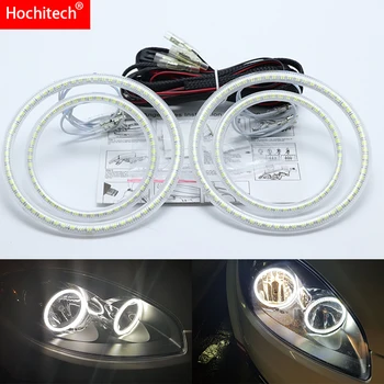 

for Fiat Linea 2007-2015 Ultra bright SMD white LED angel eyes 2600LM 12V halo ring kit day light