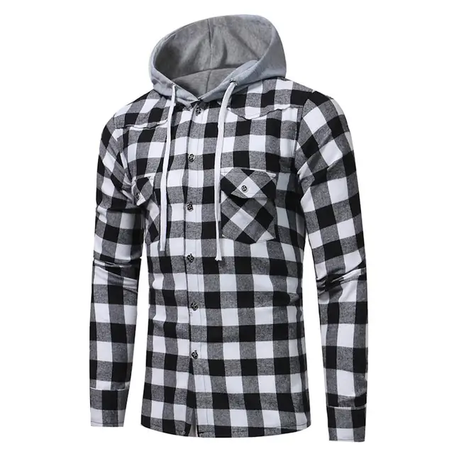plaid champion sweatshirt