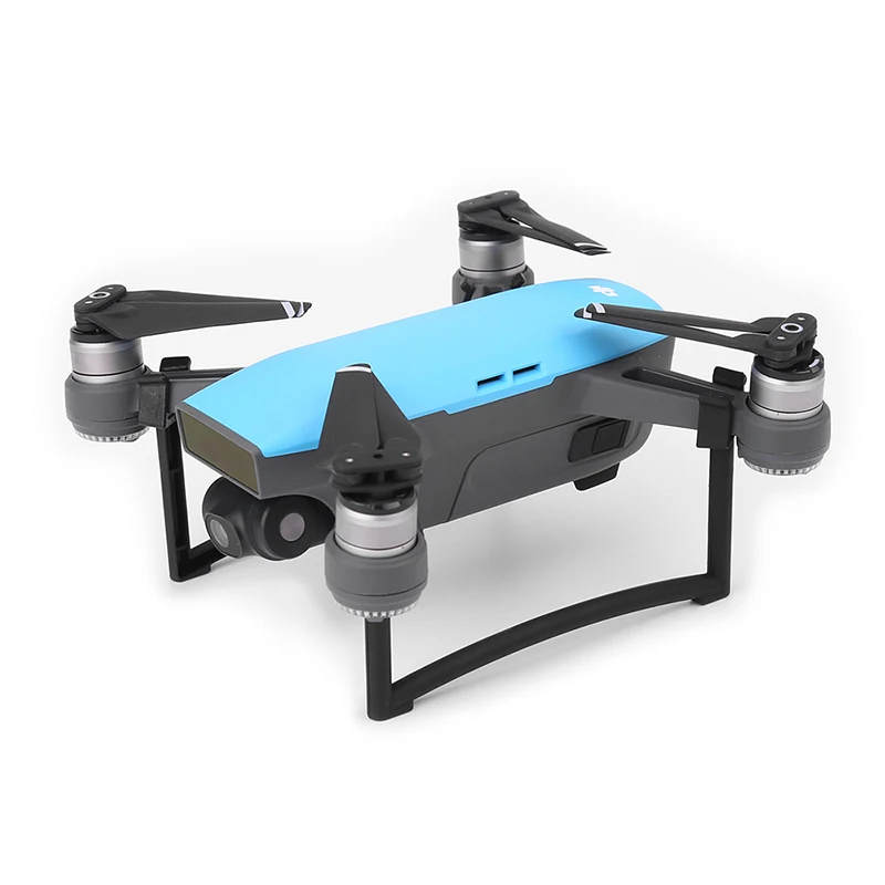 2 pcs DJI Spark Heightened Landing Gear Protector Protection Landing Skid Holder Extended Frame Protective Legs Bracket Mount (20)