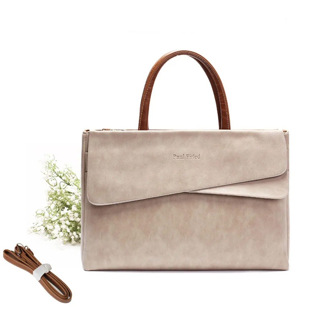 

Fashion Women Korean Style 15.6 inch Notebook Handbag Laptop Shoulder Messenger Bag For Macbook Air Pro Retina Laptop Briefcase