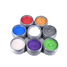 100 г, унисекс, воск для волос, краска, крем, временная модель, для укладки волос, цвет, ing Paste, Grandma, серый, зеленый, краска для волос