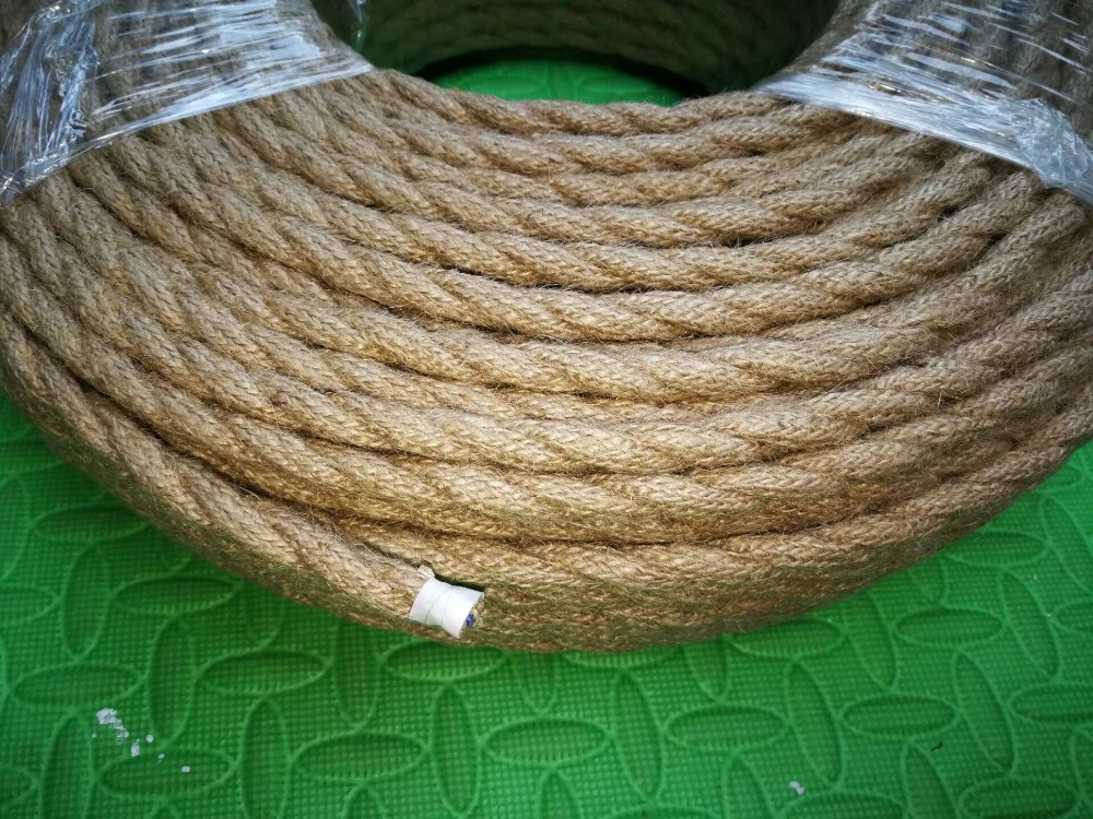 

2*0.75 Vintage Rope Textile Wire Twisted Cable Braided Electrical Wire Retro Pendant Light Lamp Line Vintage Lamp Cord 1/2/5/10M
