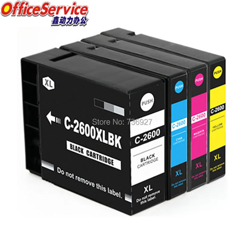 PGI-2600 pgi2600 2600XL совместимый чернильный картридж для Canon IB4060 MB5060 MB5160 MB5360 MB5460 струйный