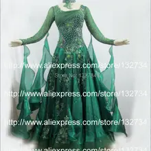 Высококачественное современное Танго Вальс платье для выступлений танцевальный зал состязание танцевальные платья BD-001