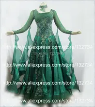 Free Shipping High Quality Modern Waltz Tango Performing dress , Ballroom Competition Dance Dresses BD-001