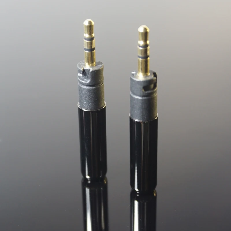 Hi-Fi импульсный медный штекер 24K позолоченный 2 5 мм 3-полюсный ремонтный для