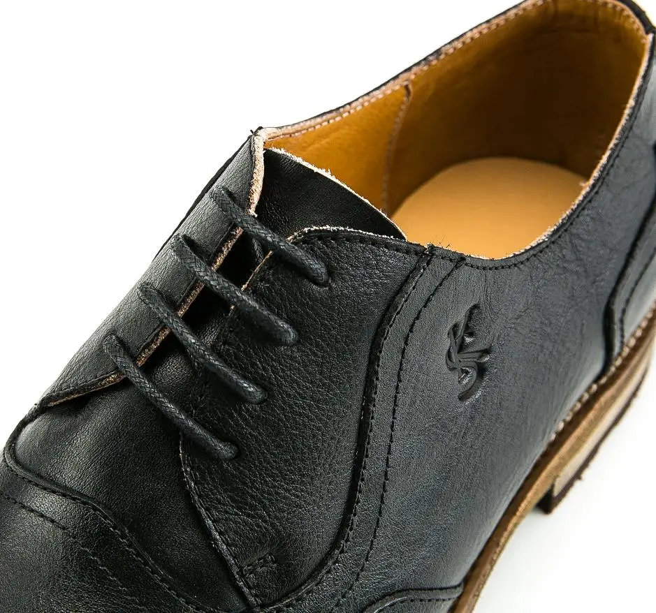 Сезон весна-осень г. мужская повседневная обувь в британском стиле итальянская брендовая Дизайнерская обувь ручной работы из натуральной кожи мужские оксфорды на шнуровке