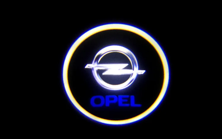 2 шт. светодиодный проектор для двери автомобиля, логотип, эмблема, Лазерная Тень, добро пожаловать, светильник для Opel Insignia, светильник ing в двери, Стайлинг автомобиля(6,5