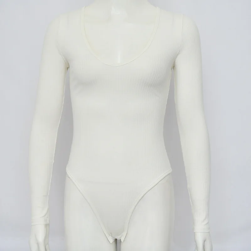 MUXU уличная белая боди цельный комбинезон женский combinaison femme body feminino сексуальный