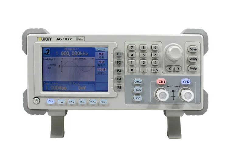 Owon AG1022 серии AG DDS генератор сигналов произвольной формы 2 канала 25 МГц 125MSa/S частота образца