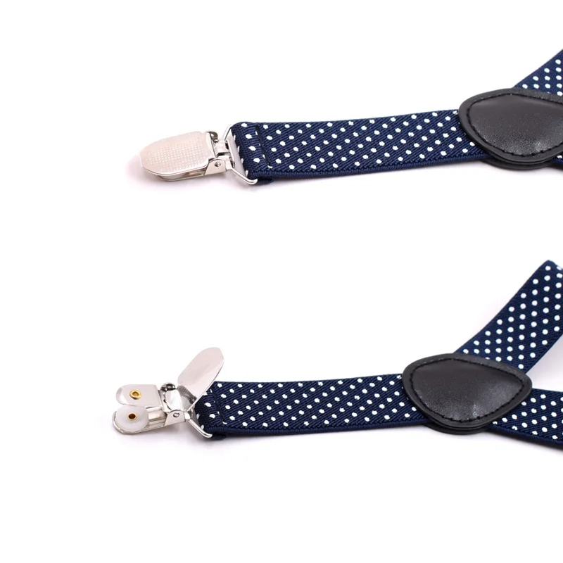 Темно-синие детские подтяжки с бантом, комплект, Детский галстук-бабочка, эластичный регулируемый Y-Back подтяжки для свадьбы, 11 цветов EBD6157