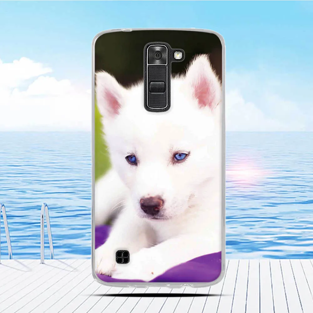 Для LG K7/Tribute 5 LS675/X210 X210DS чехол мультфильм 3D рельефная печать узор задняя крышка ТПУ