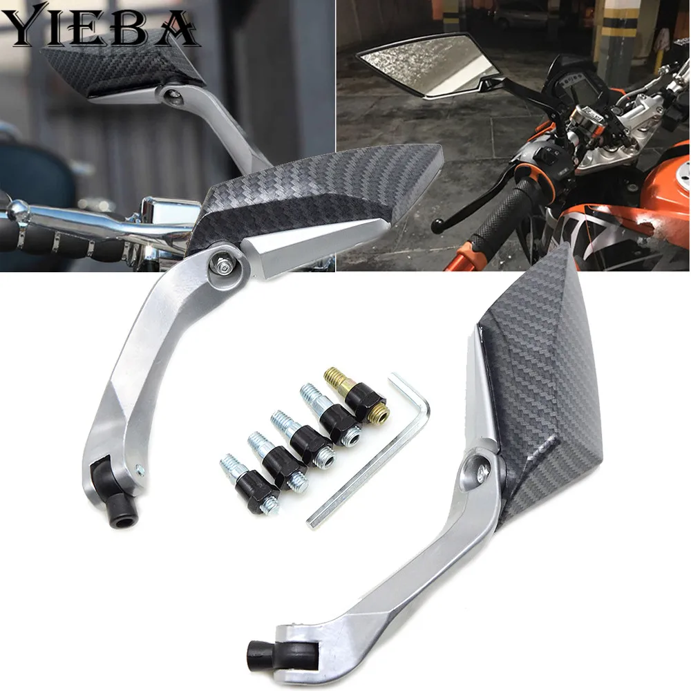 Мотоциклетные зеркала заднего вида M8 M10 для Honda CBR F4 F4i/RC51/RVT1000 DD250E/300/350 Carbon |