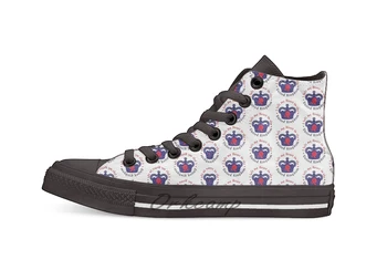 

I left my heart in the UNITED KINGDOM Novelty Design Casual Canvas Shoes Custom shoes Drop Shipping