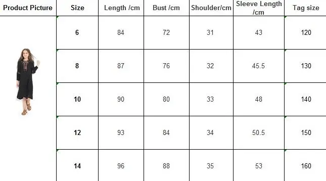 Teenage Girls Dress New Big Girl Clothing 10 to 12 Years European Girl Party Dress Big Girls Dress Black Kids Clothes