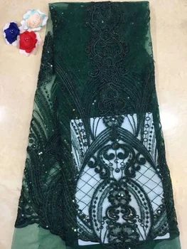 

African Lace Fabric,High Quality African Cord Lace 2019 nigerian laces Guipure Embroidery For Wedding /party dress D252
