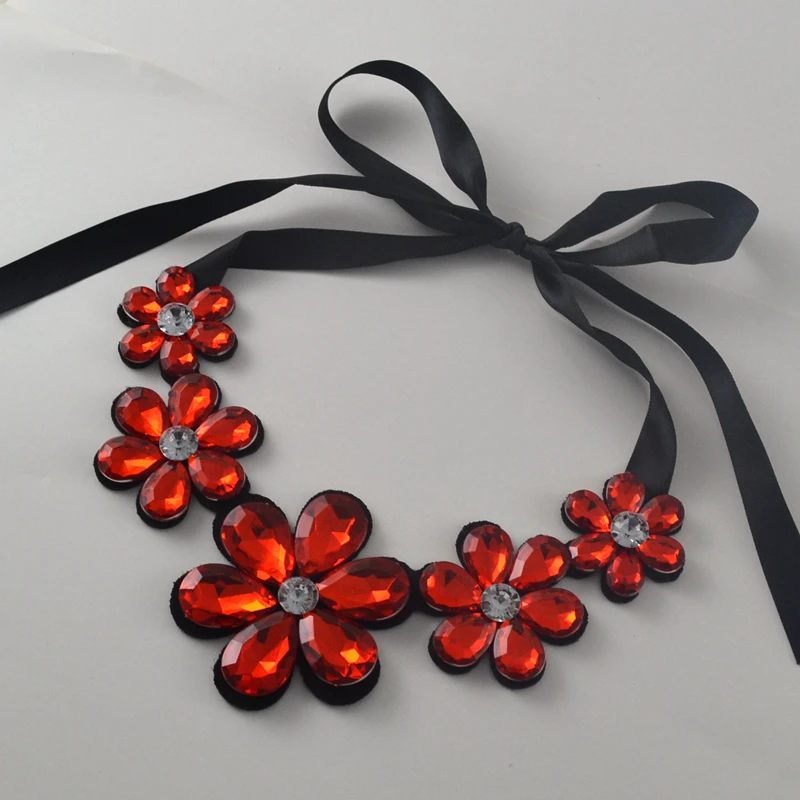 Leanzni роскошное модное короткое массивное ожерелье и кулон полимерный цвет модное женское ожерелье подарок