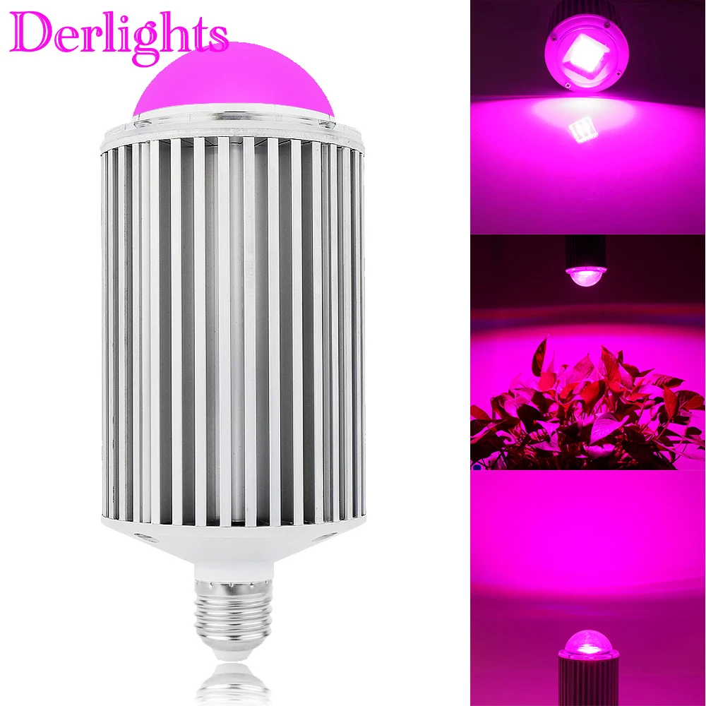 COB LED Grow Light Bulbs E27 60W 120W 180W Lamp for Greenhouse Indoor Plants Veg