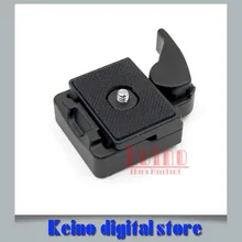 Черный Камера Штатив Quick Release Plate Зажим 1/" Резьбовой Адаптер кронштейн 5 х 4 см(1.5x") адаптер Набор для SLR DSLR