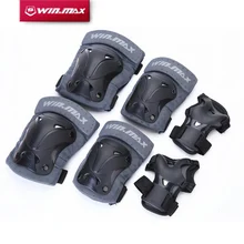 6pcs/1 Set Airsoft Tactical Adjustable Knee & Elbow Protective Pads Set Protector Gear Sports Hunting Shooting Sports Safety Set