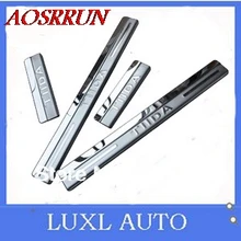 fit For Nissan TIIDA 2011 2012 2013 2014 2015 2017 2018 stainless steel scuff plate door