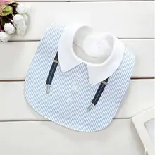 Непромокаемые детские нагрудники для мальчиков, джентльмен, Baberos, Детские нагрудники и салфетки для отрыжки, детский нагрудник в западном стиле с галстуком-бабочкой