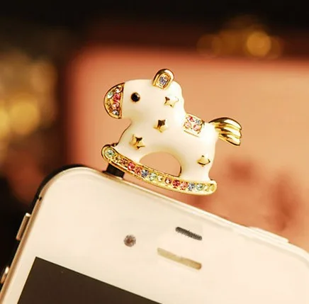 Min.order is $15(mix order) Korean Fashion Personality Little Hobbyhorse Cute Dust Plug/Stopples AF10001 | Мобильные телефоны и