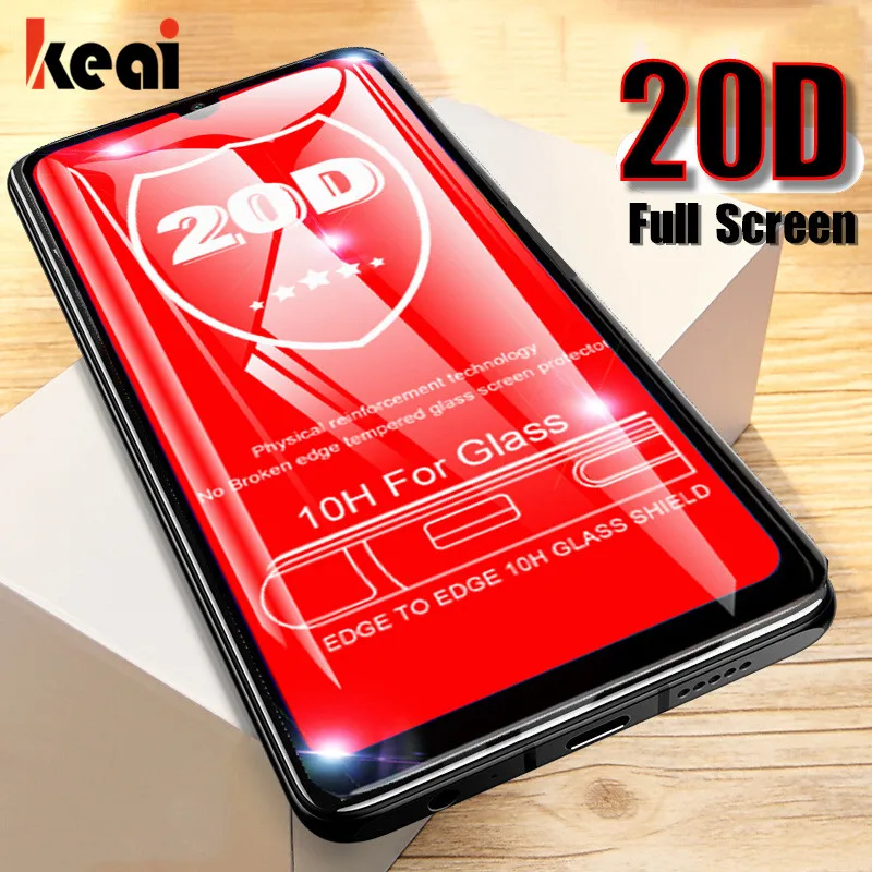 

20D Curved Protective Screen Protector For Huawei P30 Pro P20 Lite Tempered Glass For Mate 10 Lite Nova 2i 3E 4E Glass Film