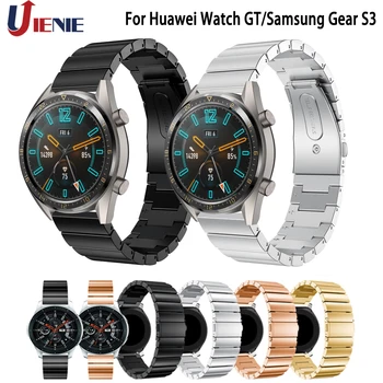 

Stainless Steel Watch Band Strap for Huawei Watch GT 2 Smart Watch Band 22mm Wrist Bracelet for Samsung Gear S3 Frontier Classic