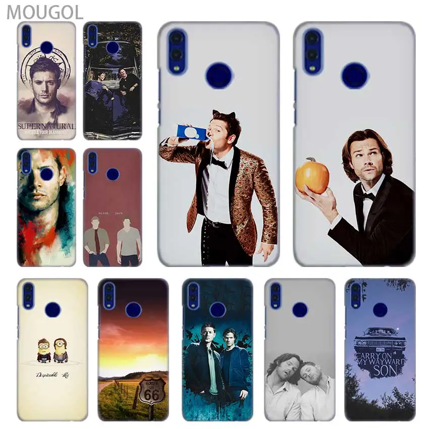 

SHELI phone shell case cover for Huawei Honor 4C 5X 6 6X 6C 7 7X 7C 7a Pro 8 8X 9 10i Lite 8a Supernatural SPN Jensen Ackles