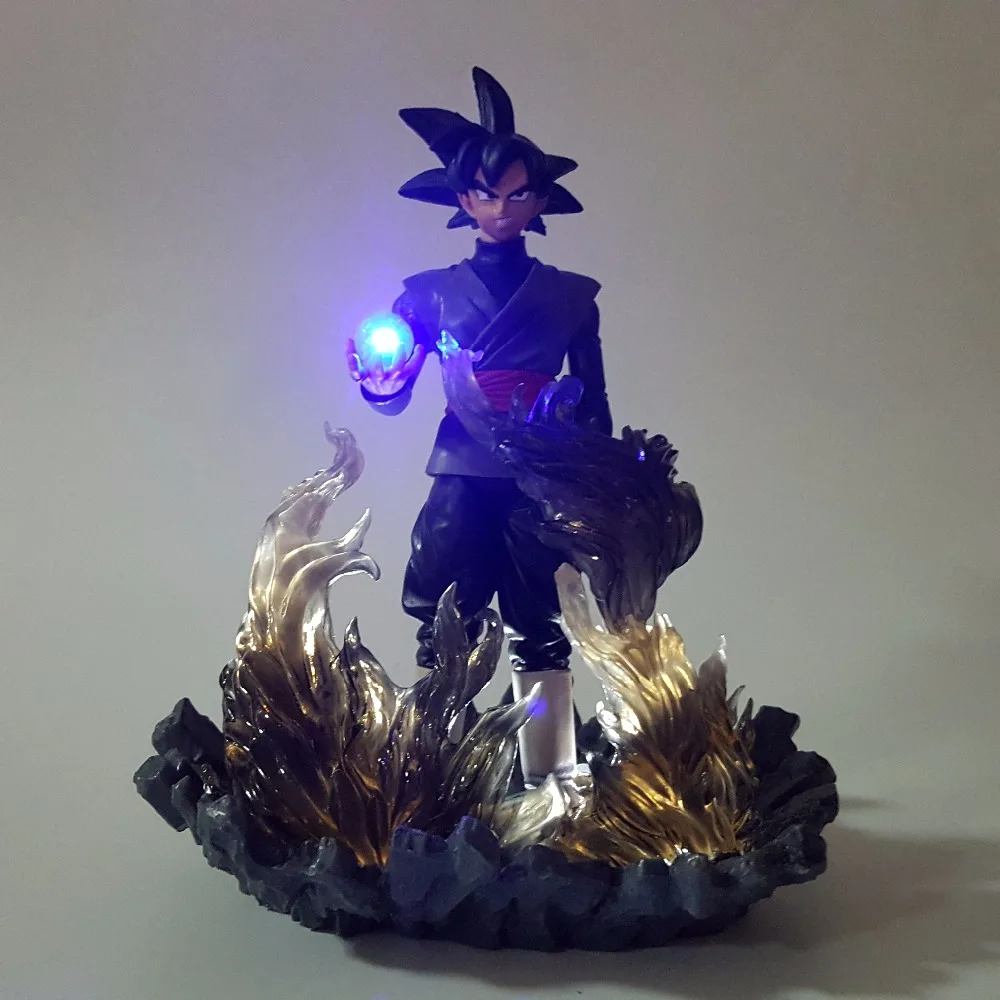 Goku Black Light Up Dragon Ball Z Black Son Zamasu LED ...