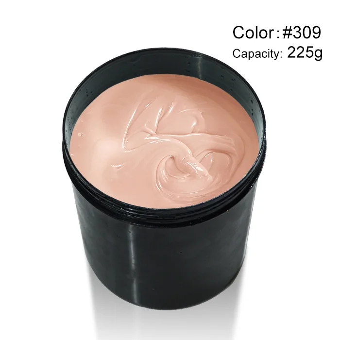 225 г 8 унций CANNI Camouflage thinn Jelly UV Soak Off 25 палочек УФ-гель для маникюра многофункциональные ногти прозрачный УФ-гель для ногтей - Цвет: 309