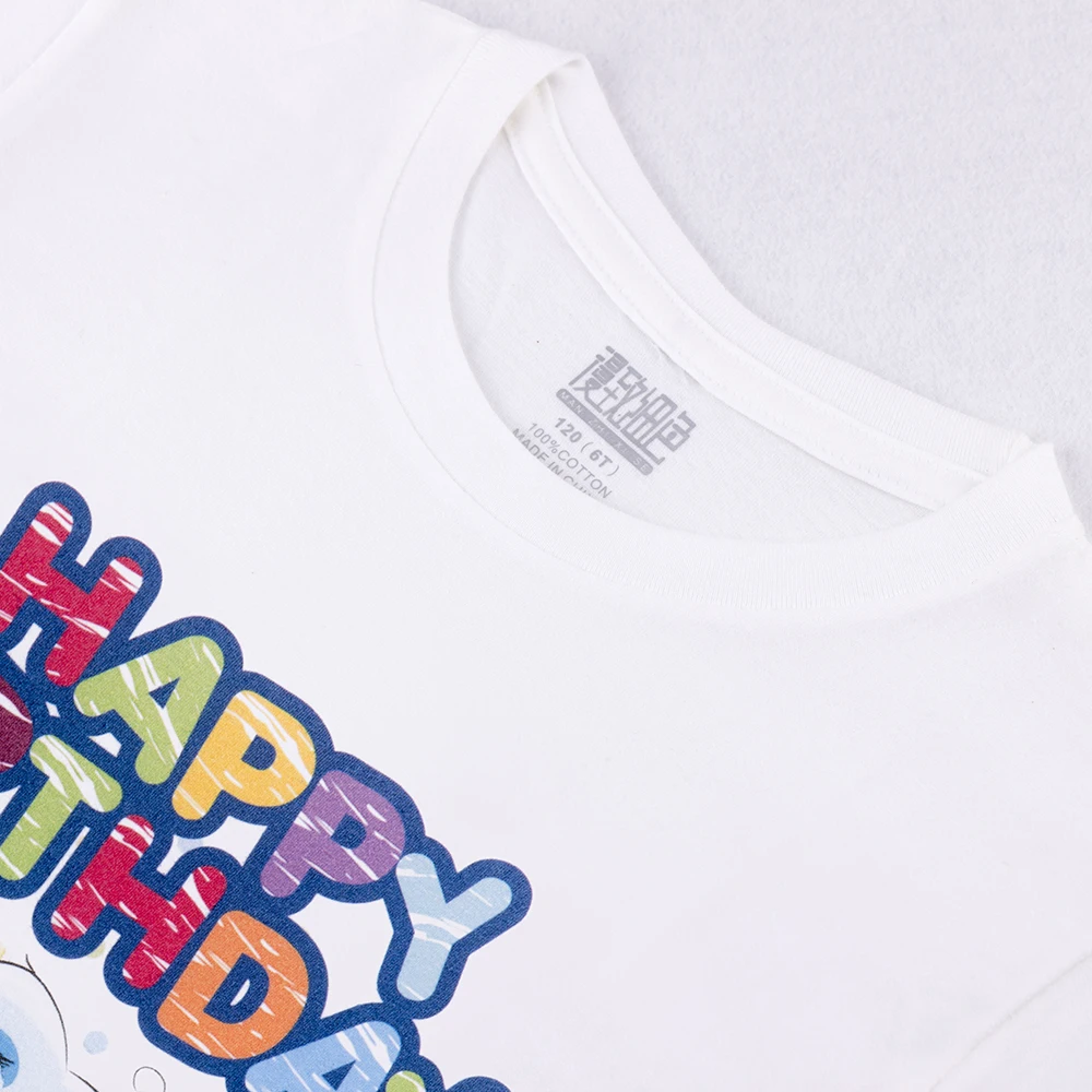 Г. специальный детский костюм футболки для мальчиков хлопковая детская одежда с рисунком собаки на день рождения Одежда для маленьких девочек Футболка