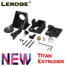 LERDGE 3D Запчасти для принтера titan экструдер для V6 J-head bowden Монтажный кронштейн 1,75 мм нить V6 Hotend полностью набор для маникюра