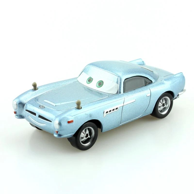 

100% Original Disney Pixar Cars Cartoon Car Finn Mcmissile 1:55 Scale Diecast Metal Alloy Modle Car Cute Toys For Children Gifts