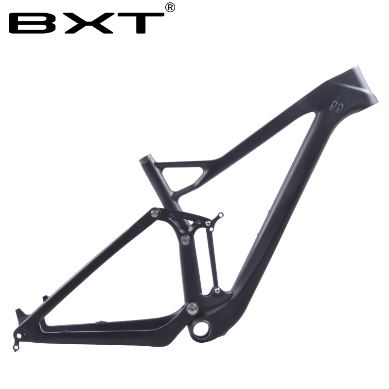 

BXT new 29 Full Suspension MTB Bicycle Carbon frame 29er/27.5er plus boost suspension frame 148*12 mountain bike frameset