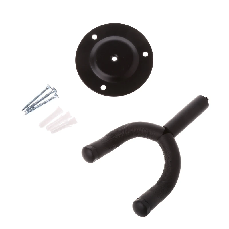 Electric Guitar Round Stand Holder Wall Hanger Rack Ukulele Hook Black Metal huismerk kopen in de aanbieding Electric Guitar Round Stand Holder Wall Hanger Rack Ukulele Hook Black Metal huismerk kopen in de aanbieding