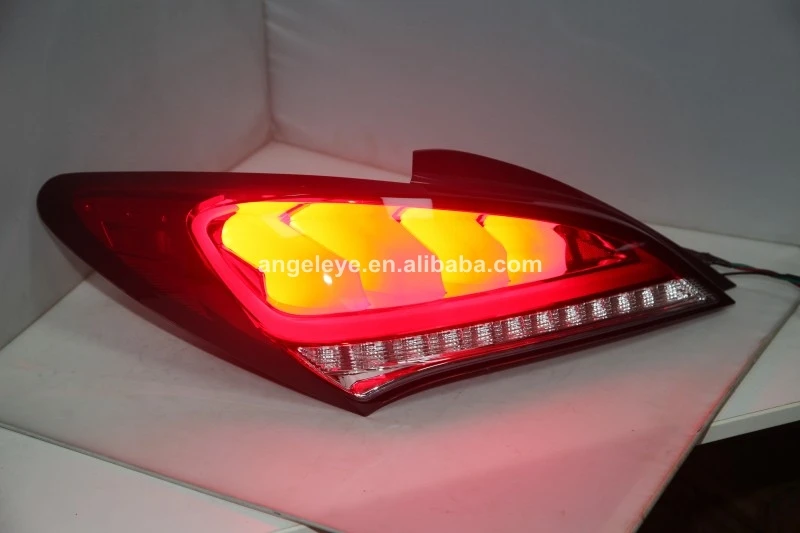 Для hyundai для Genesis Coupe rohans 2009-2011 задний фонарь красный белый цвет JY