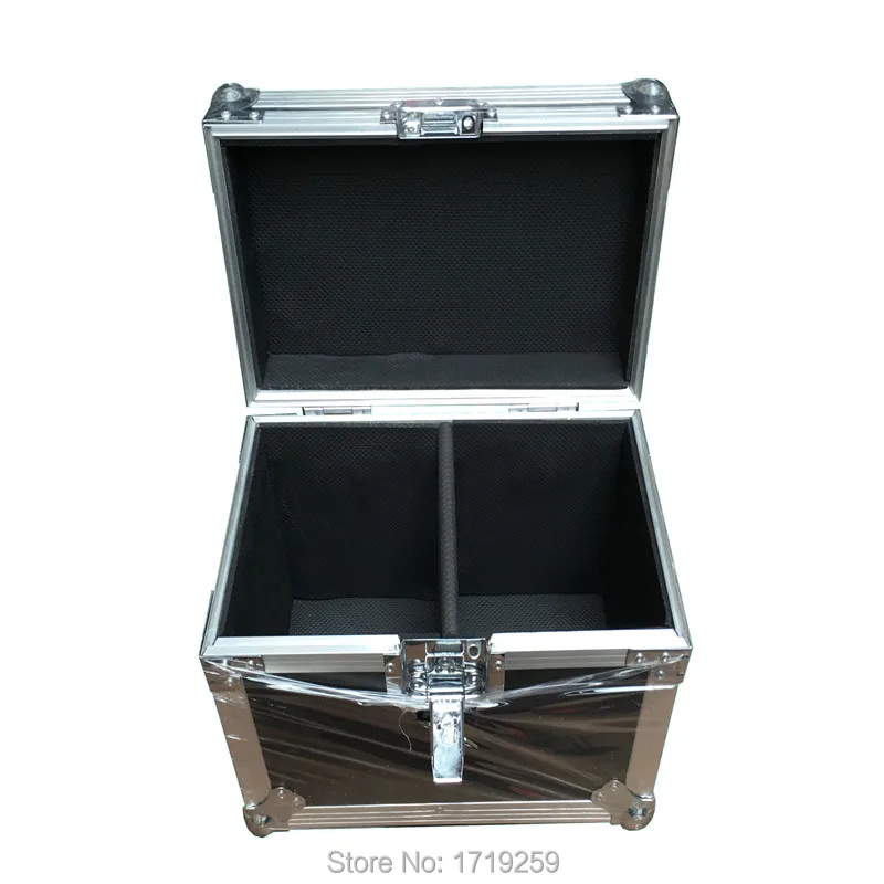 

Flight Case with 2 pieces LED Beam Moving Head Light 12x 12W RGBW Quad LEDs With Excellent Pragrams 9/16 Channels